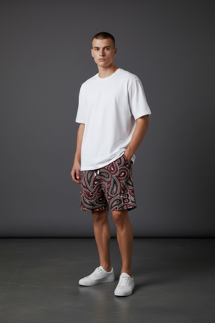 Paisley Swim Trunk