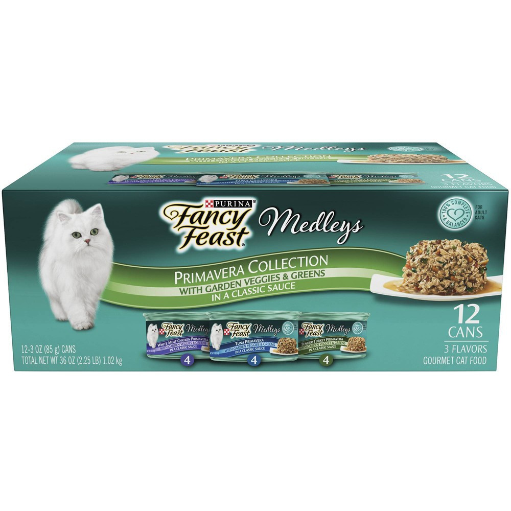 Fancy Feast 12 pk primavera