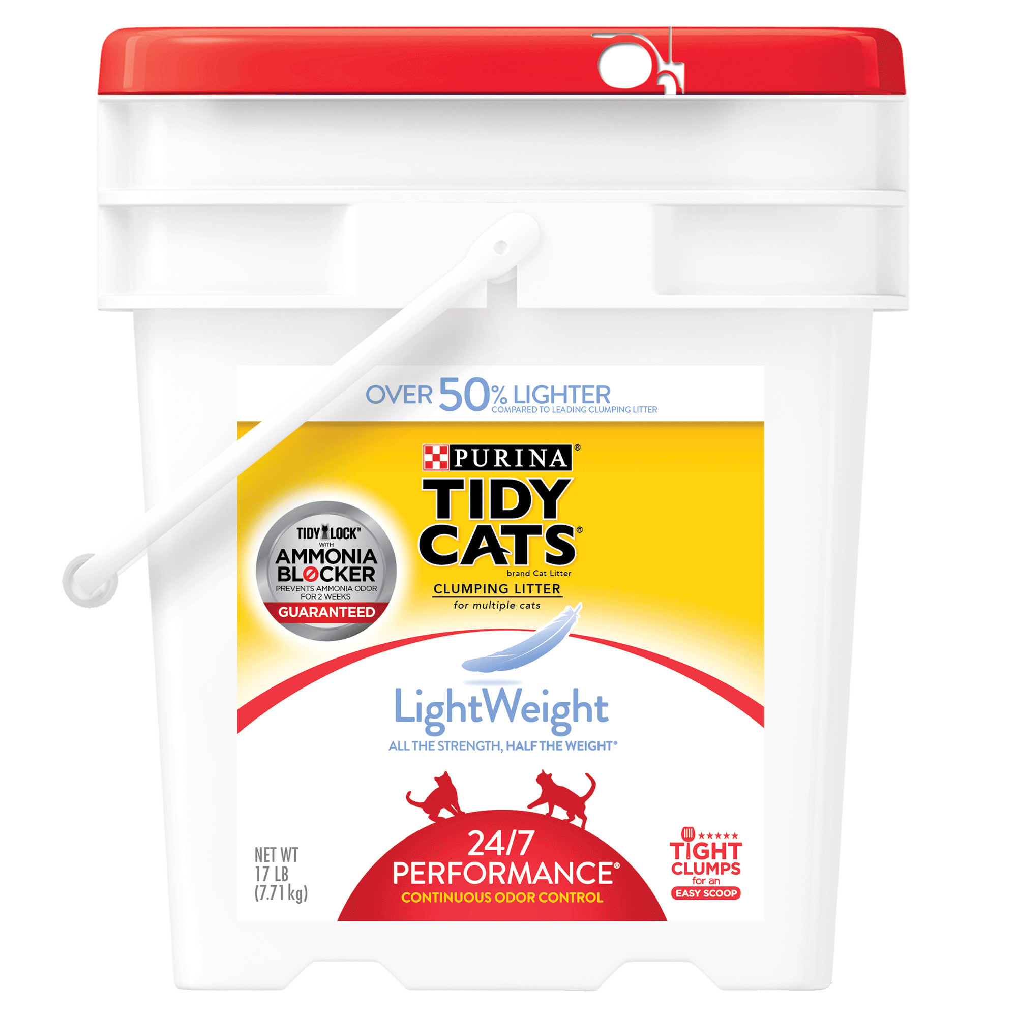 TidyCats Prfmc LW Pail 17#