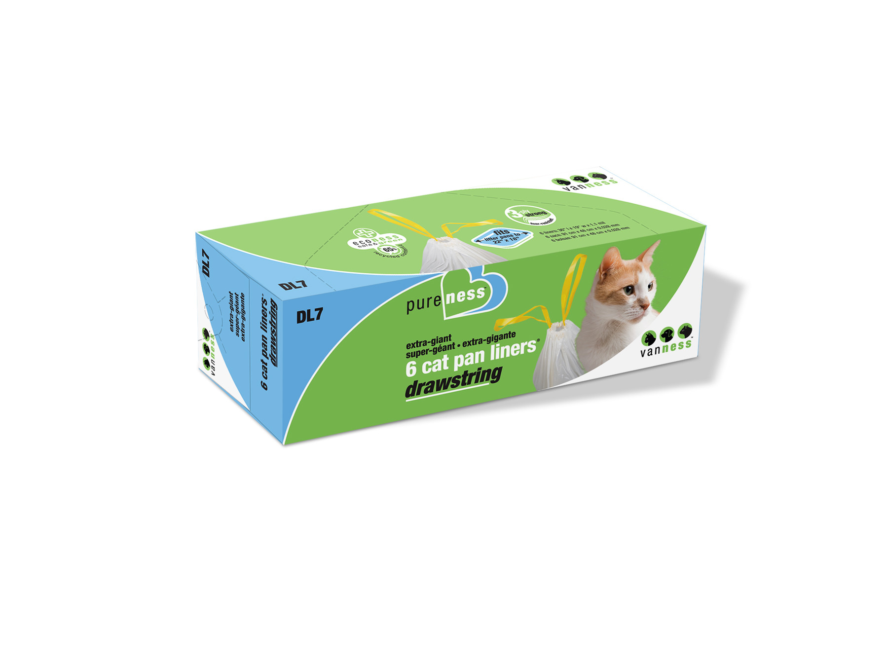 Cat Pan Liners 6 pk Ex-Giant