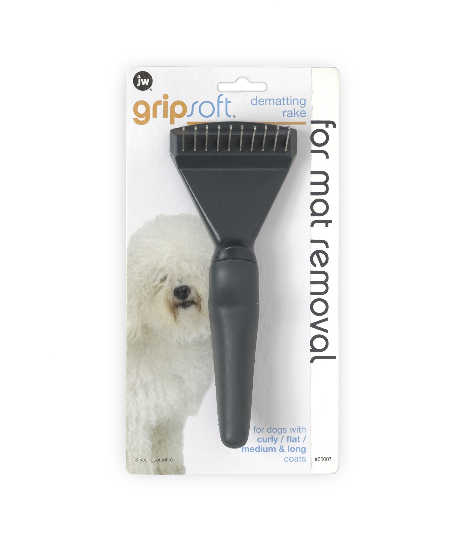 GripSoft Dematting Rake