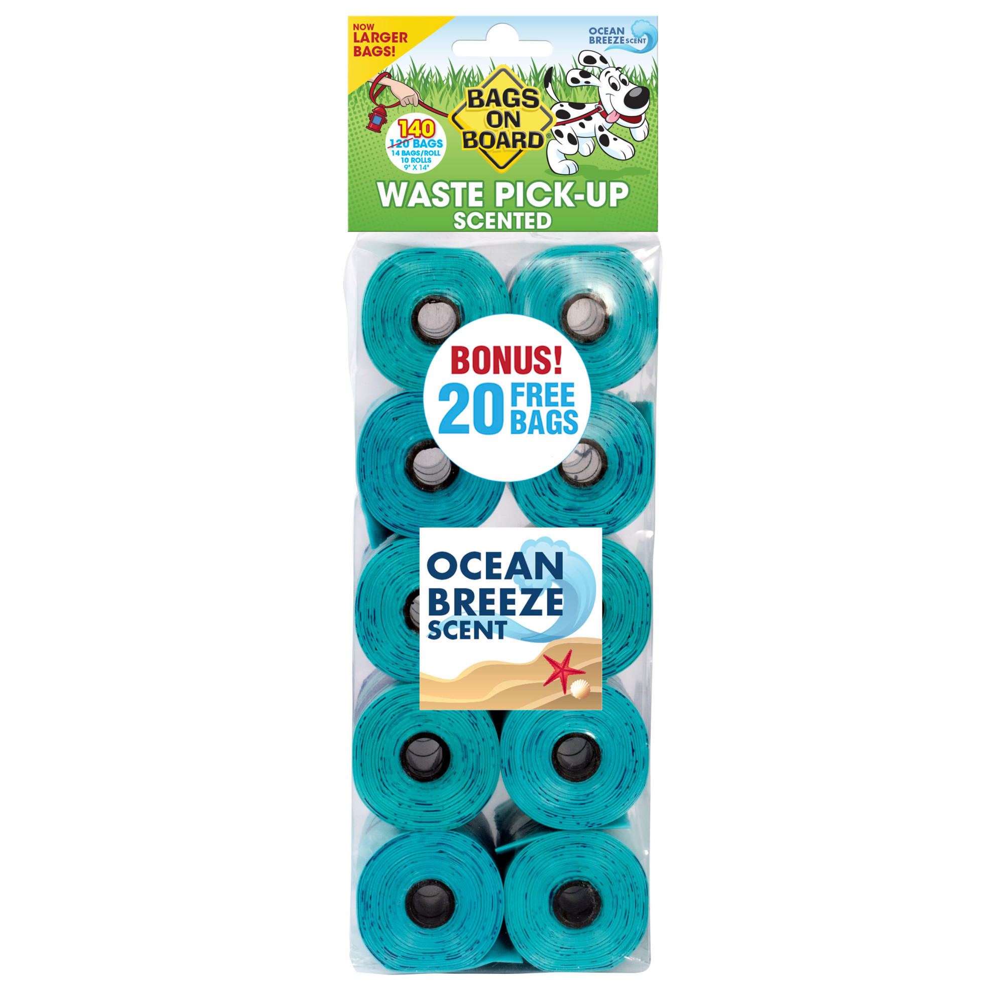 BagsOnBoard WasteBag 140ct sce