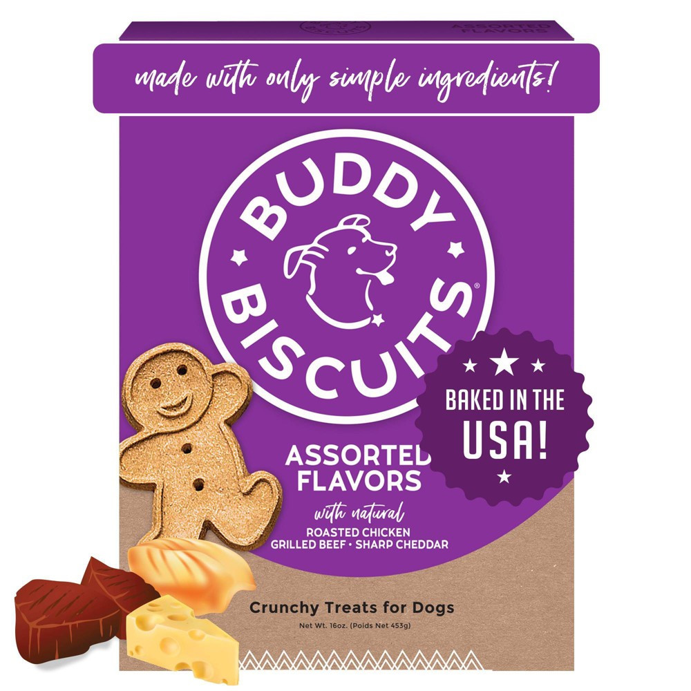 CS Buddy Bisc Asst'd 16oz