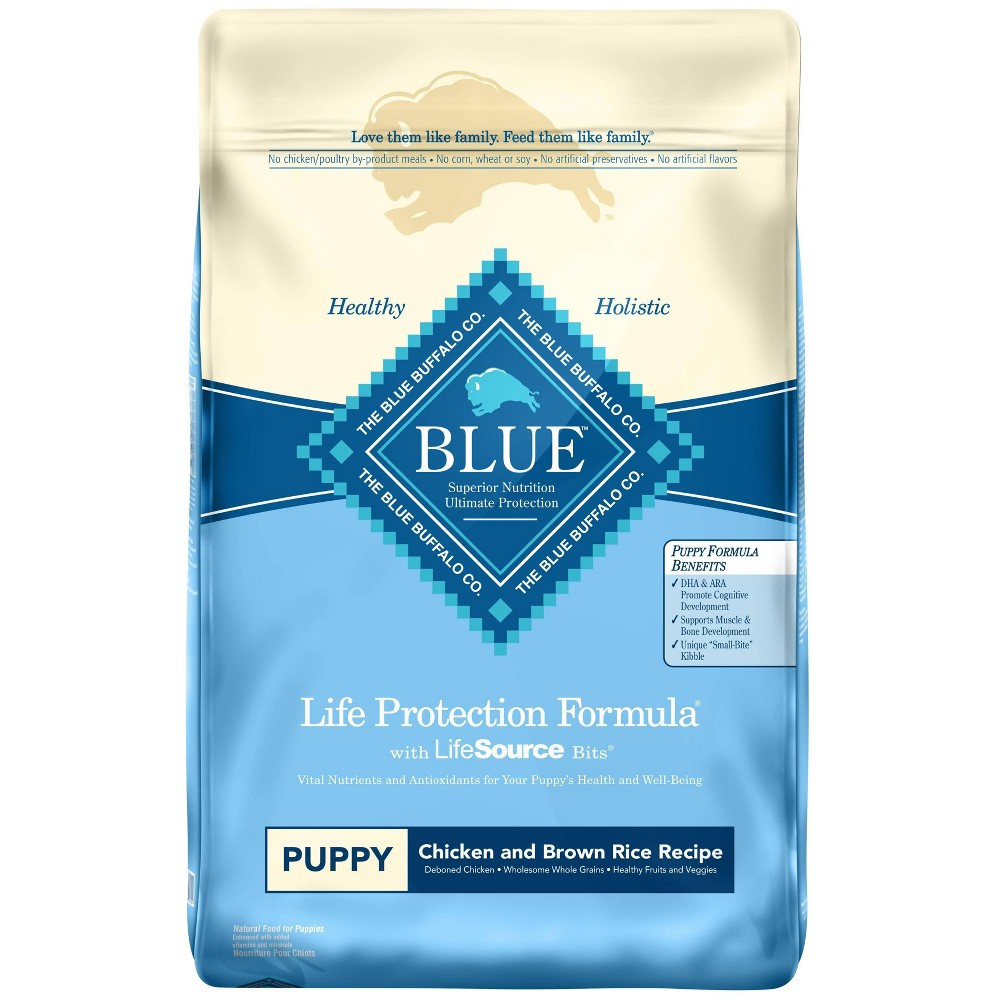Blue D Pup Ch&Brown Rice 15#