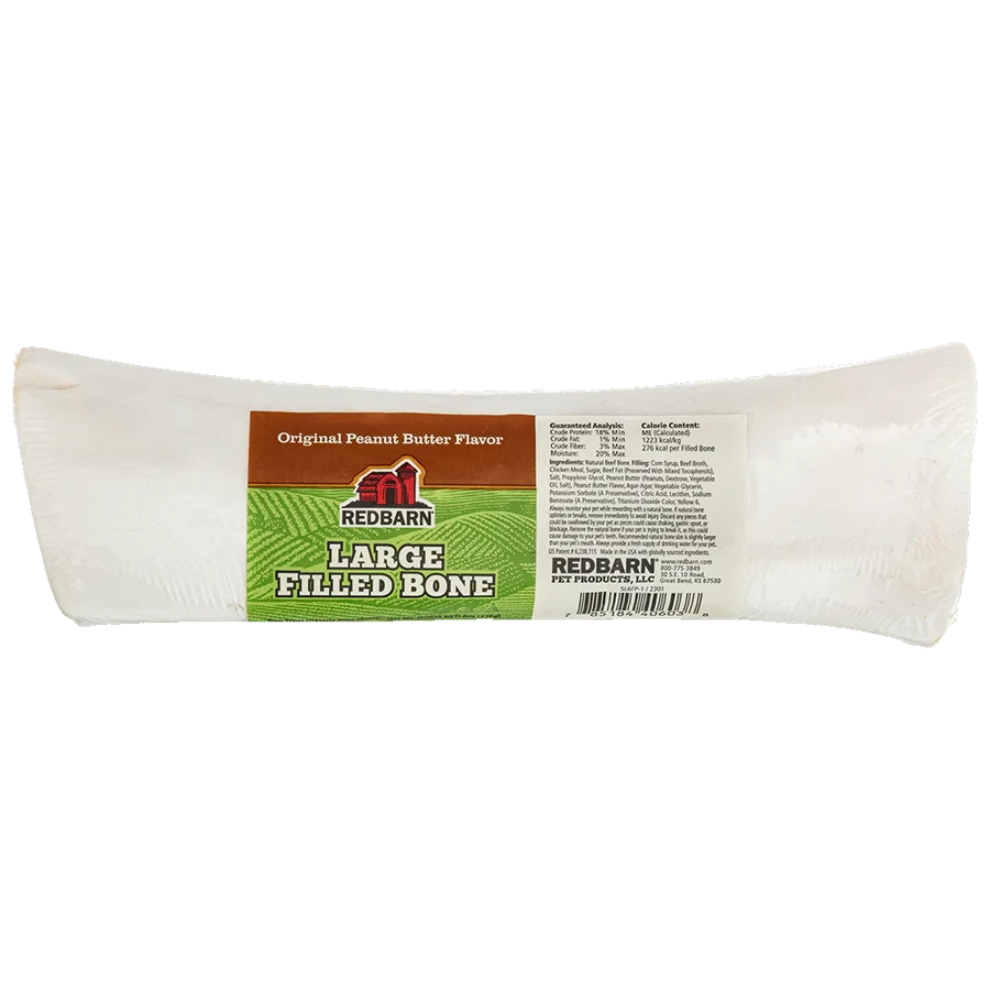 Red Barn Lg Fill Bone PB & J