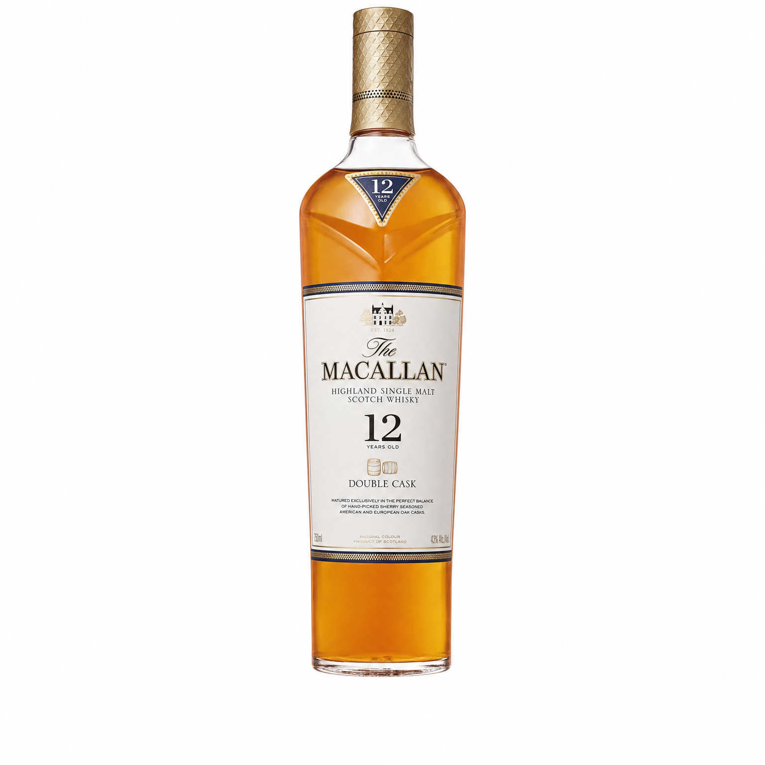 The Macallan Double Cask 12 Years Old Single Malt Scotch Whisky 750ml