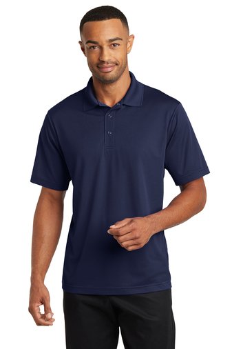 CornerStone® Micropique Gripper Polo CS421 - Navy