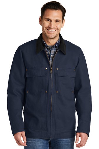 Duck Cloth Chore Coat - CSJ50 Navy