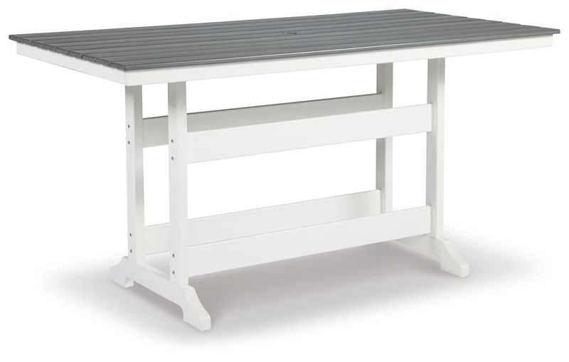 Transville - Counter Table W/Umb Opt