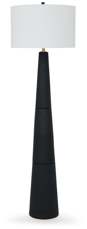 Hallburg - Poly Floor Lamp - Black