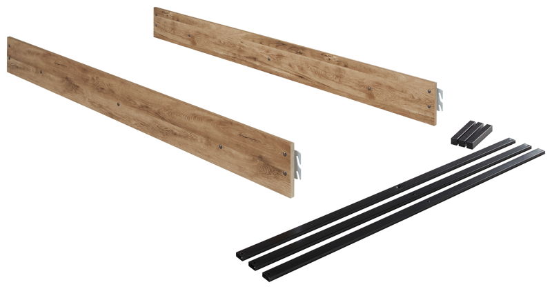 Hyanna - Twin Panel Rails - Tan