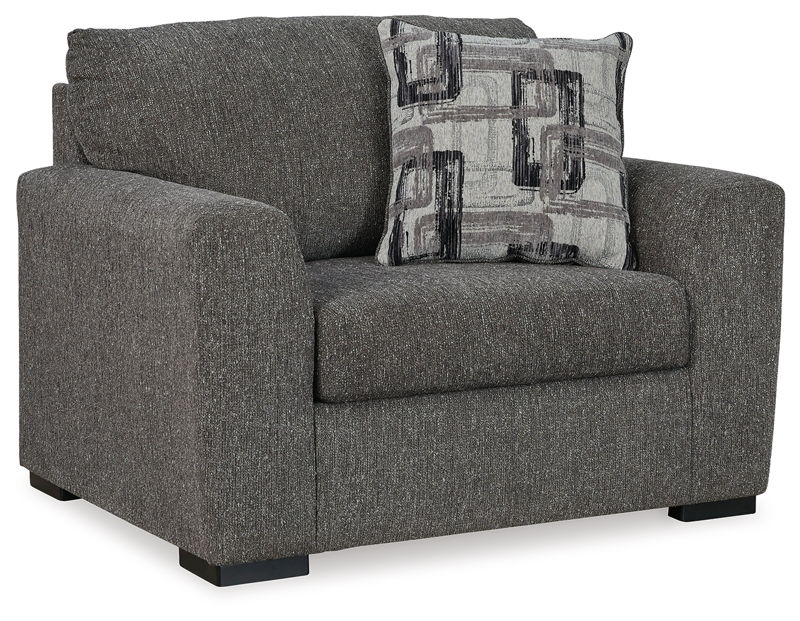 Gardiner - Chair And A Half - Pewter