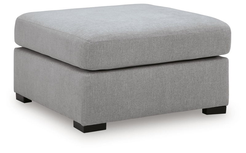 Lakepoint - Oversized Accent Ottoman - Nickel
