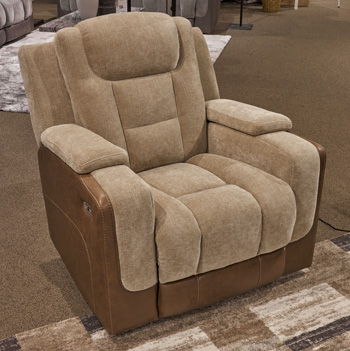 Mixed Motion - Power Recliner With Adjustable Headrest