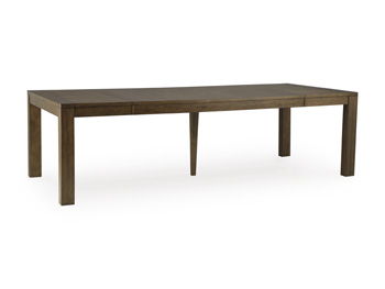 Marxmore - Rectangular Dining Room Butterfly Extension Table - Brown