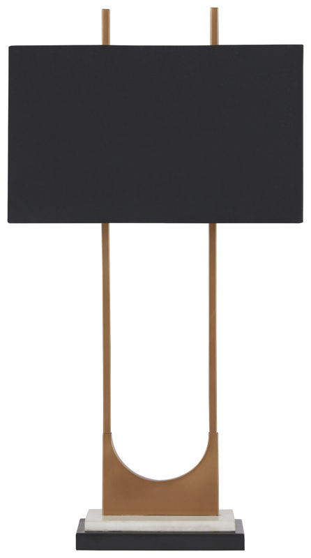 Malana - Metal Table Lamp  - Brass Finish