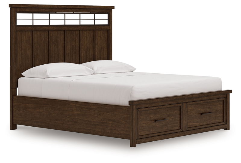 Taffenbrook - Panel Storage Bed