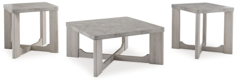 Garnilly - Occasional Table Set (Set of 3) - Whitewash