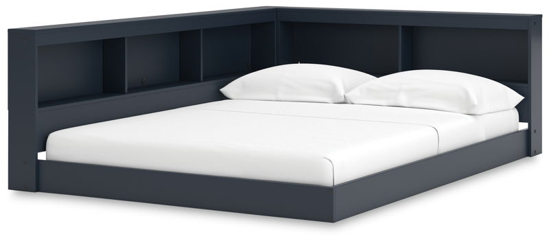 Simmenfort - Bookcase Storage Bed