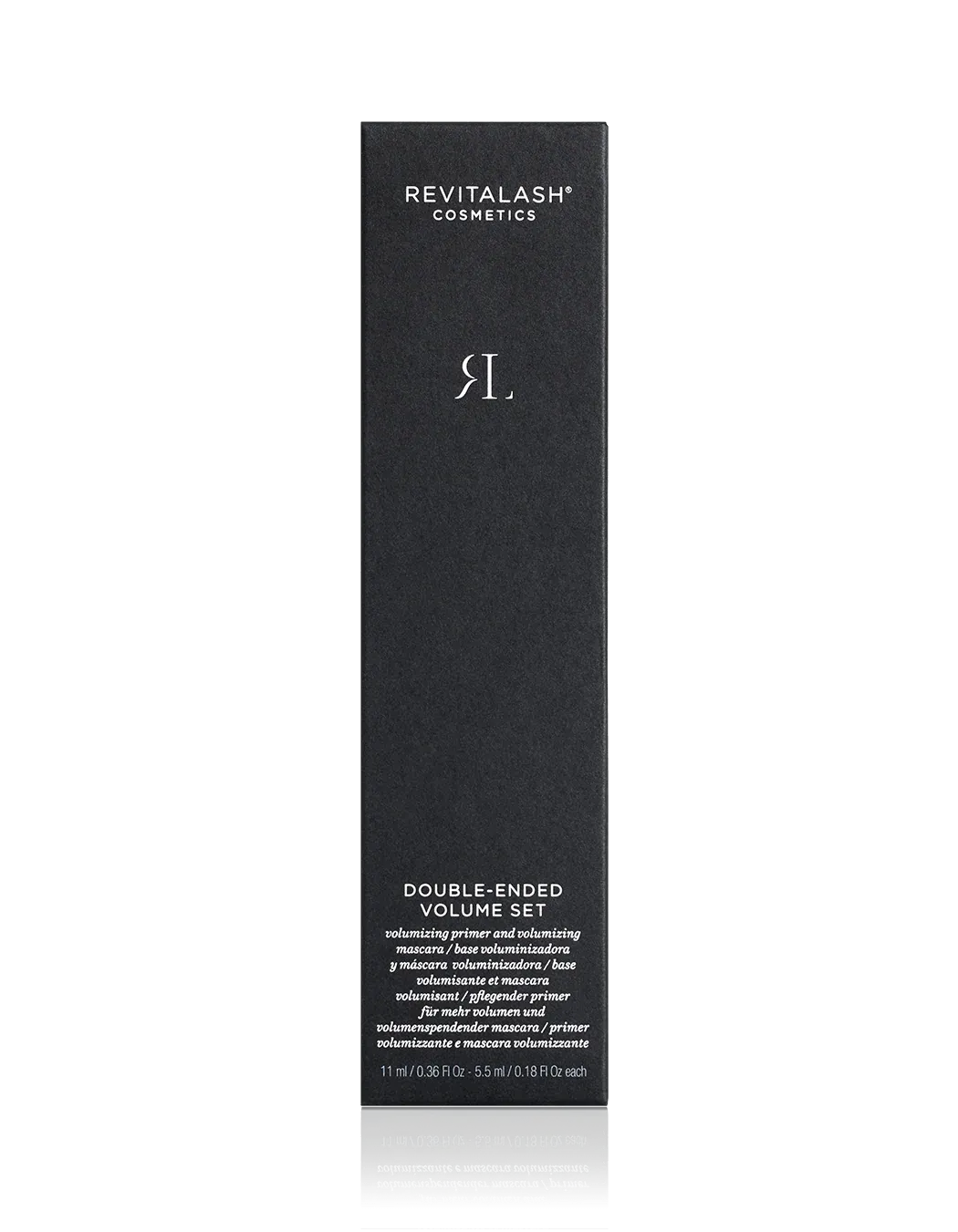 Double-Ended Volum set mascara  11m (black)