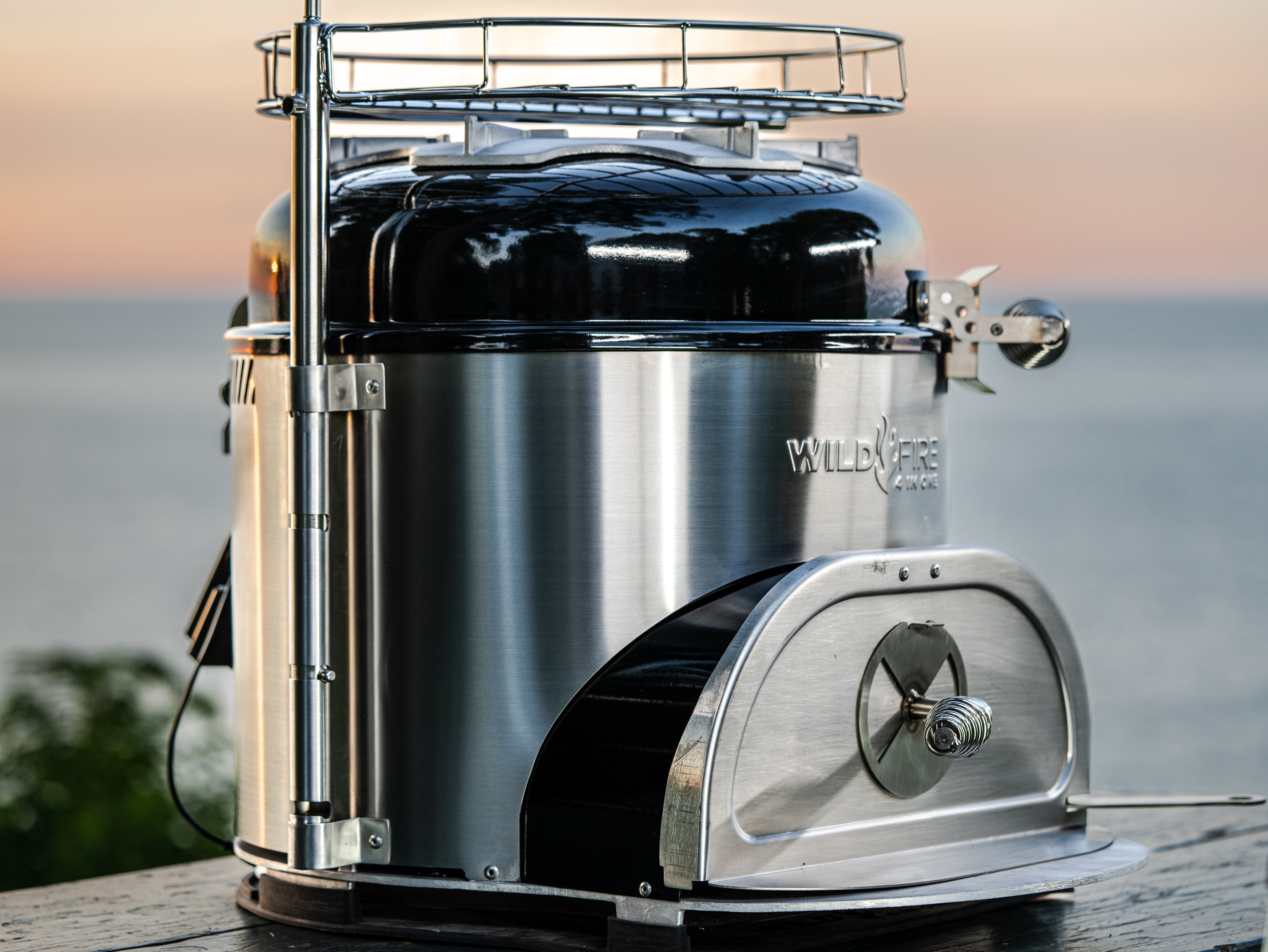 Wild Fire 4-in-1 Charcoal Grill Bundle