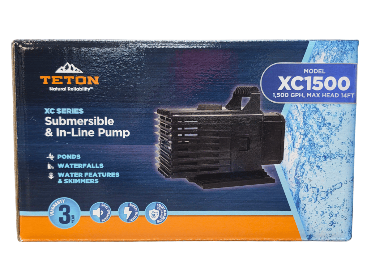 Teton XC1500 Performance Series Pump (Dry-Run Protection)