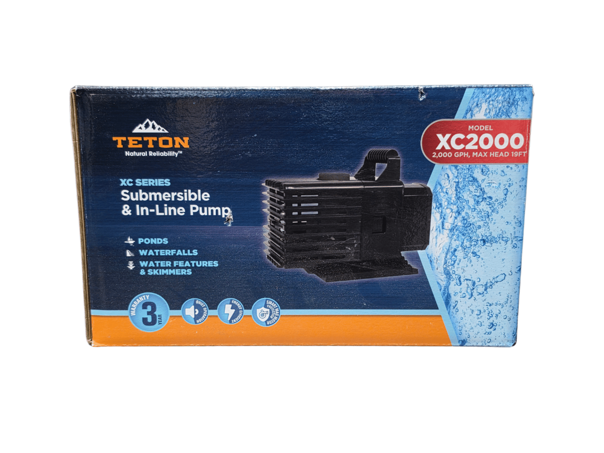 Teton XC2000 Performance Series Pump (Dry-Run Protection)