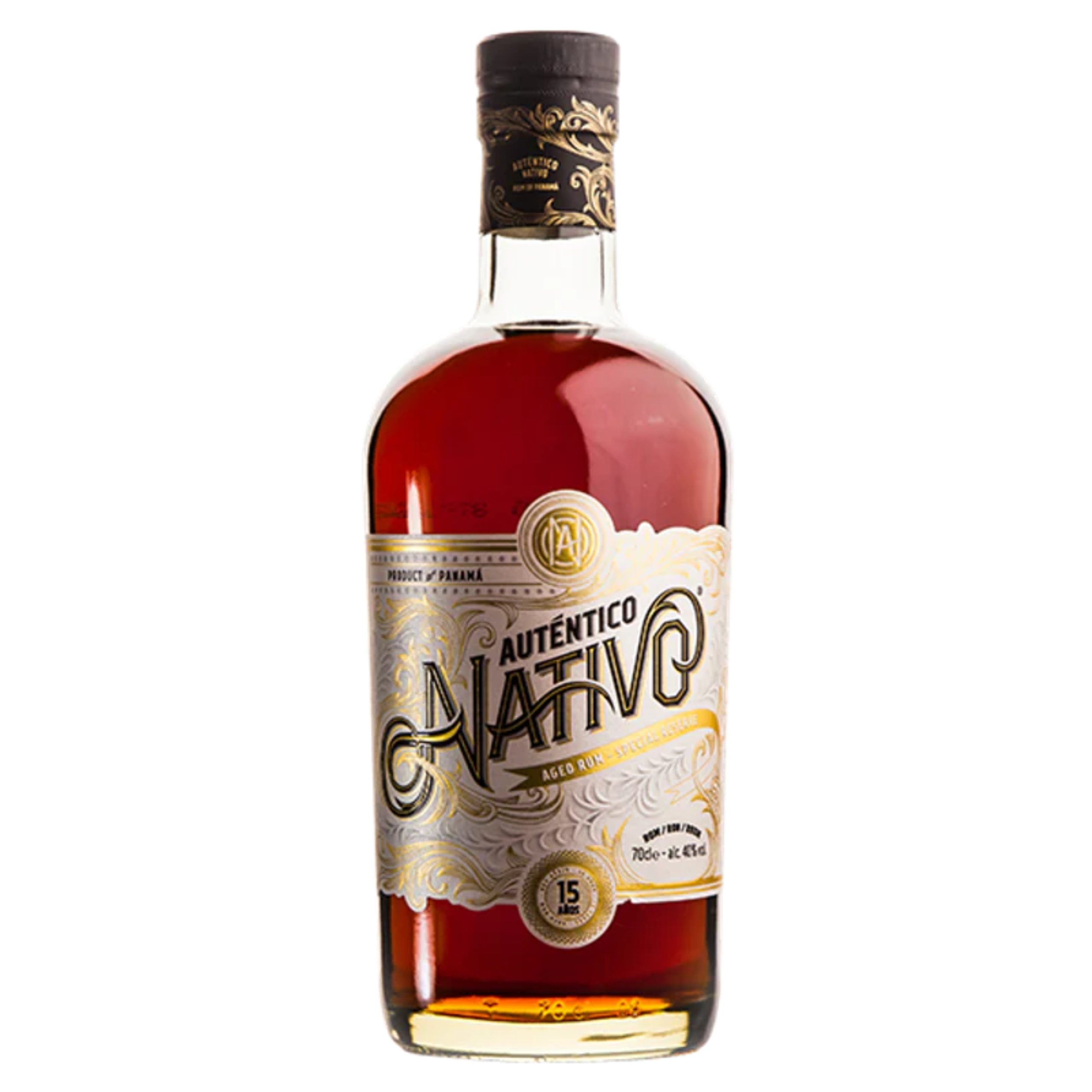 Auténtico Nativo 15 Year Old Rum 750ml