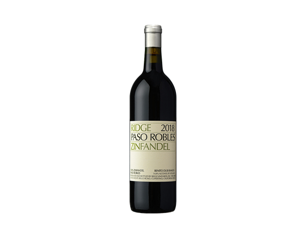 Ridge Paso Robles Zinfandel 2018 750ml