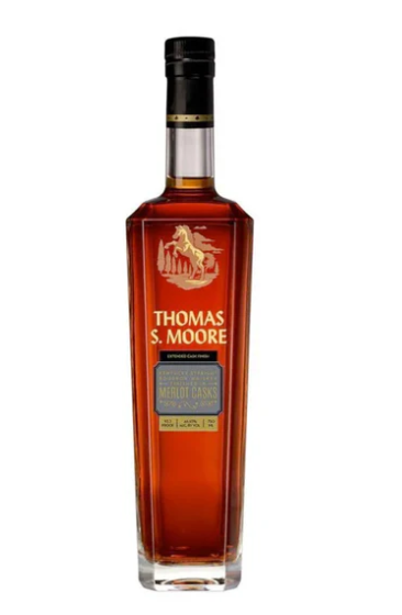 Thomas S. Moore Kentucky Straight Bourbon Whiskey Finished In Merlot Casks 750ml