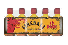 Fireball Cinnamon Whisky 50ml 10Pk