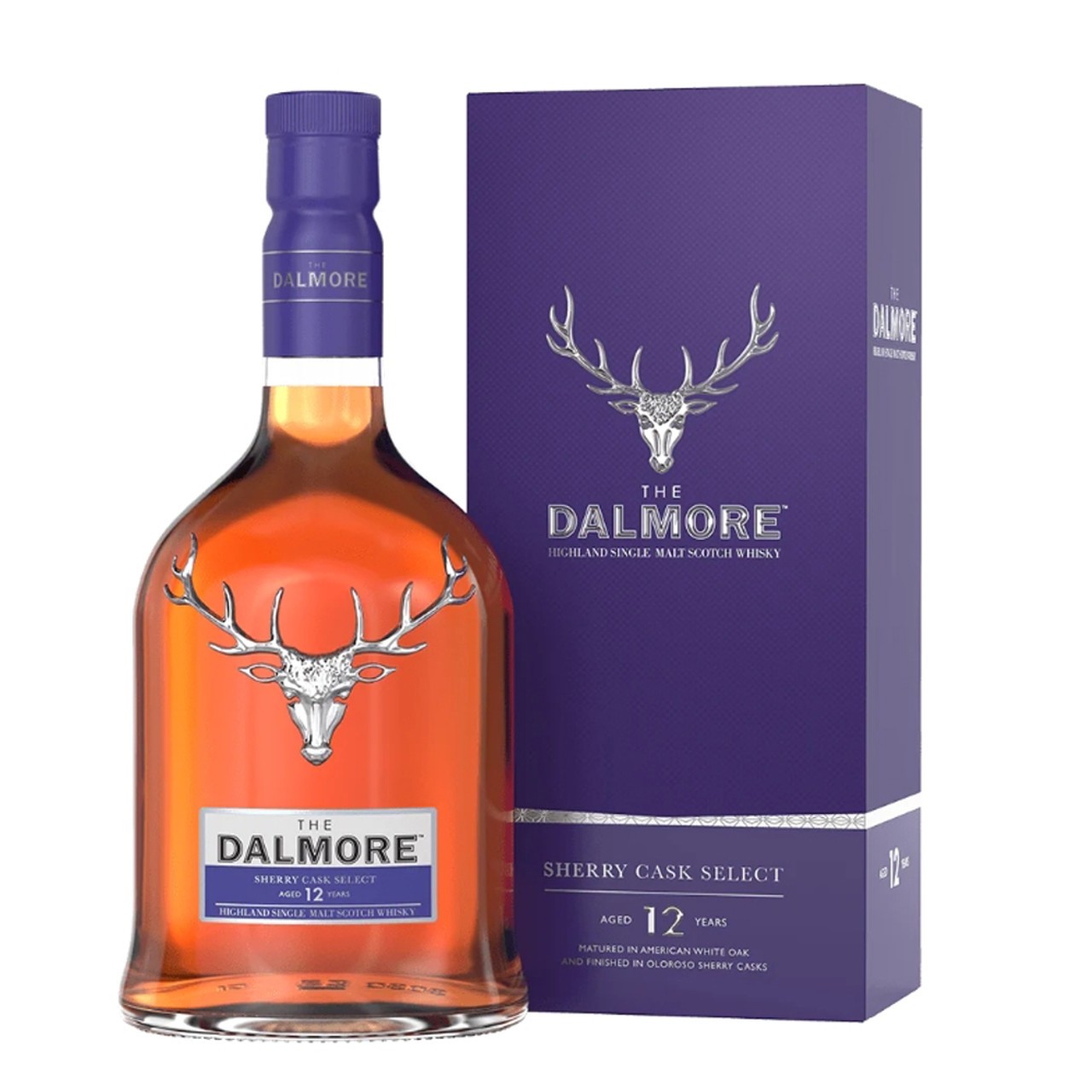 The Dalmore 12 Year Old Sherry Cask Select Single Malt Scotch Whisky 750ml