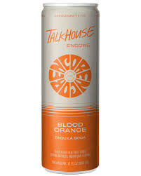 Talkhouse Encore Blood Orange Tequila Soda 4Pk 12oz Cans