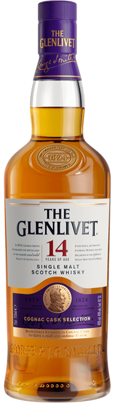 The Glenlivet 14 Year Old Cognac Cask Selection 750ml