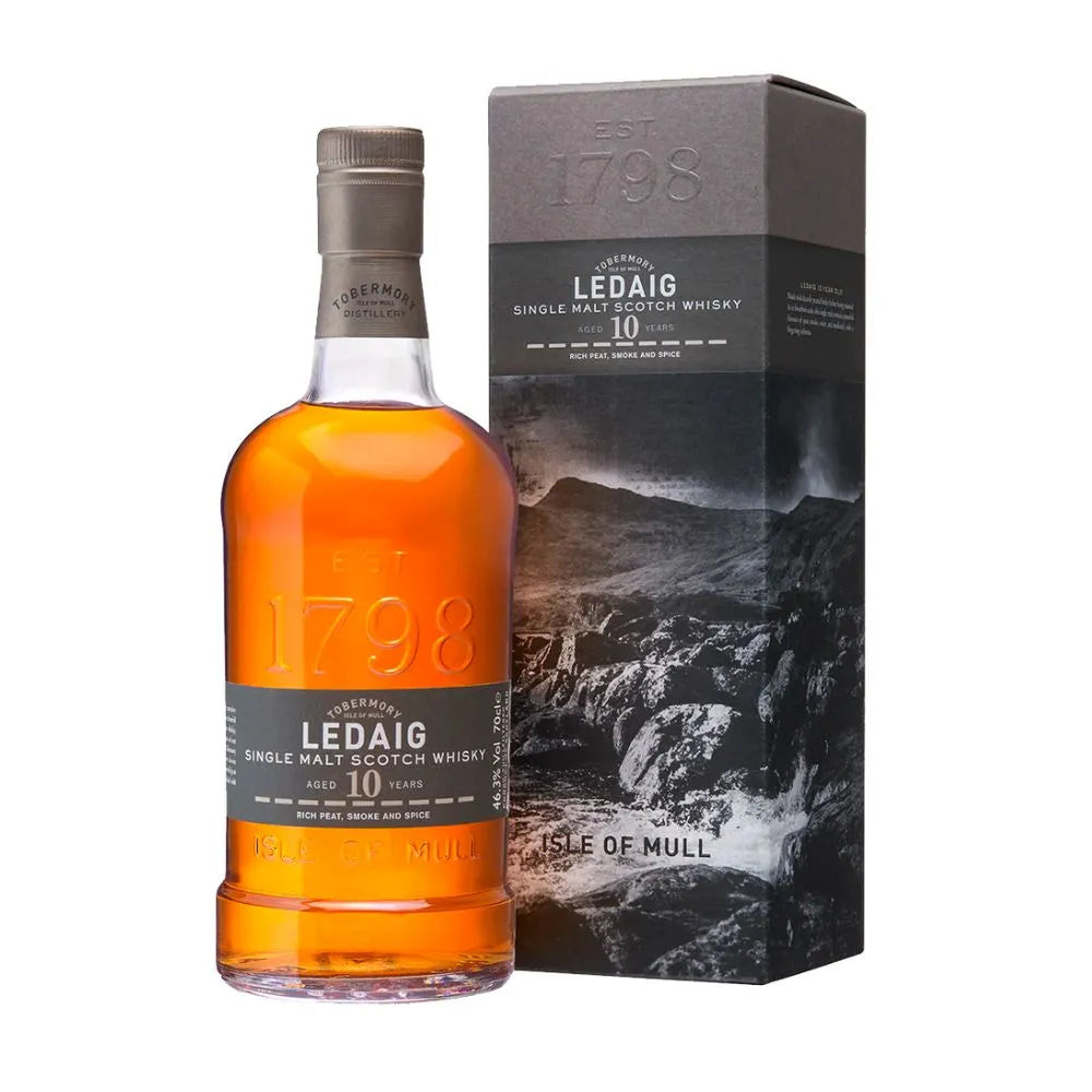Ledaig 10 Year Old Single Malt Scotch Whisky 700ml