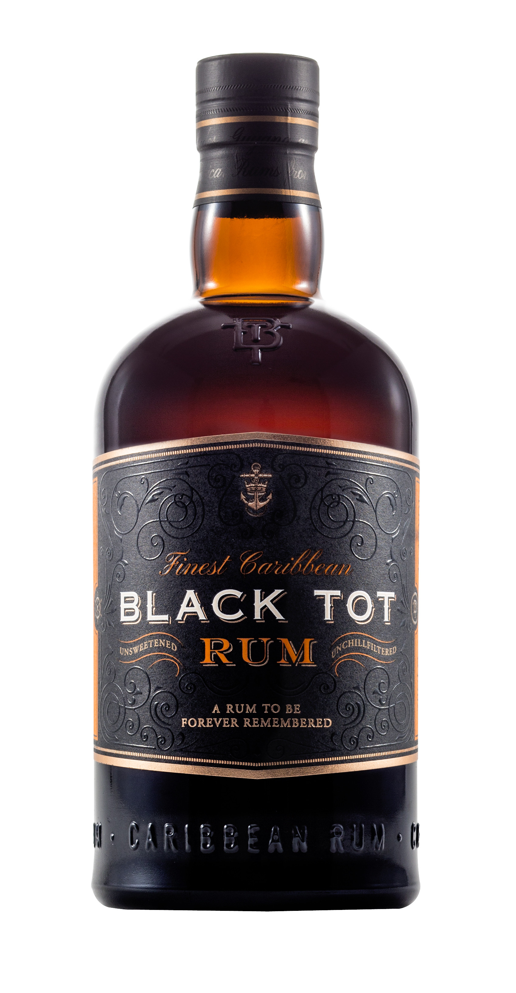 Black Tot Aged Caribbean Rum 750ml
