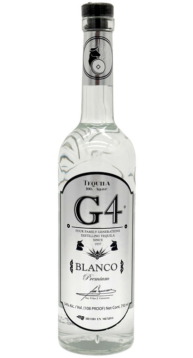 G4 Tequila Blanco 108 Proof 750ml