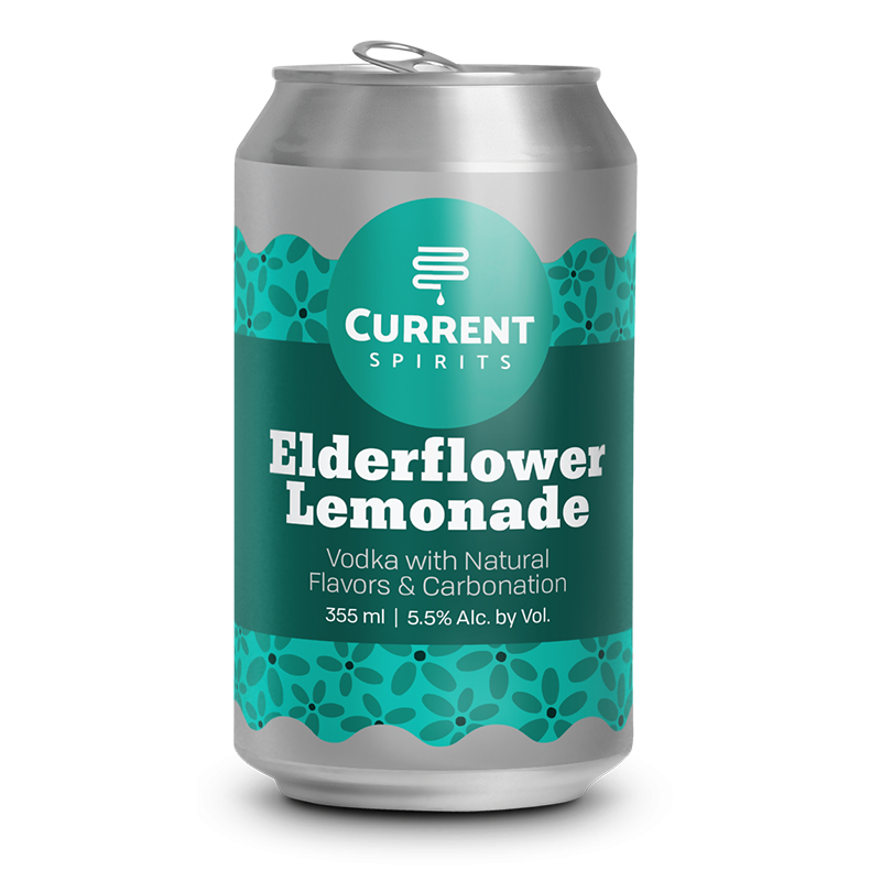Current Vodka Elder Lemonade 4X355ml