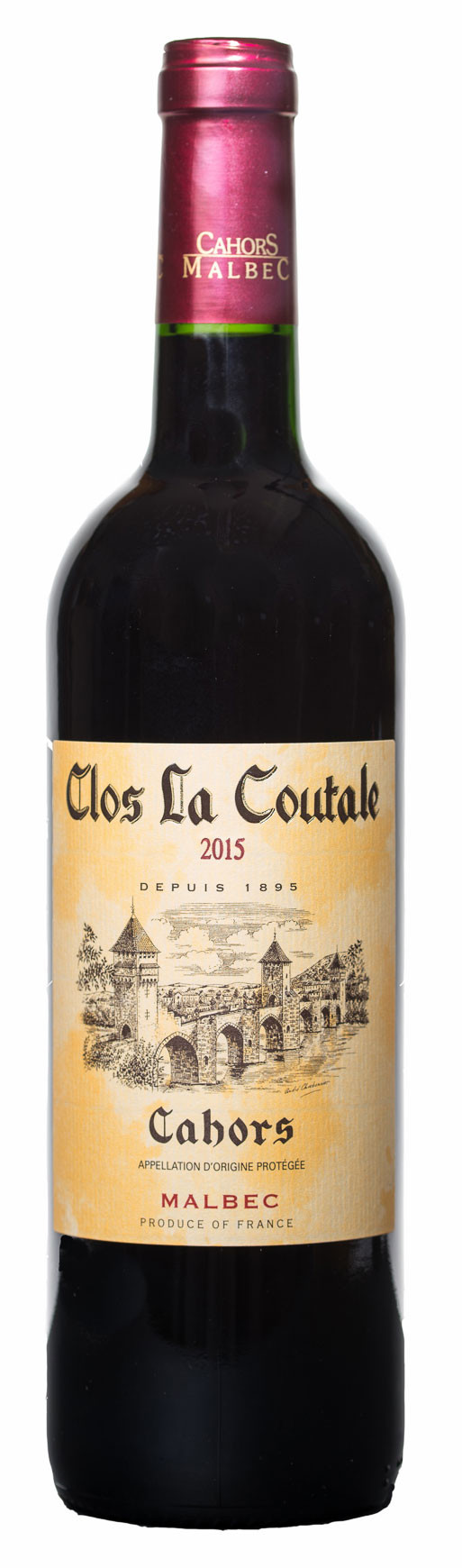 Clos La Coutale Malbec Cahors 750ml
