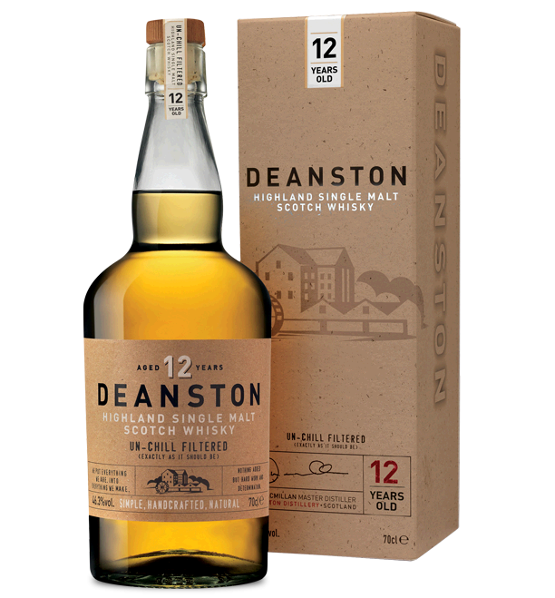 Deanston 12 Year Old Highland Single Malt Scotch Whisky 750ml