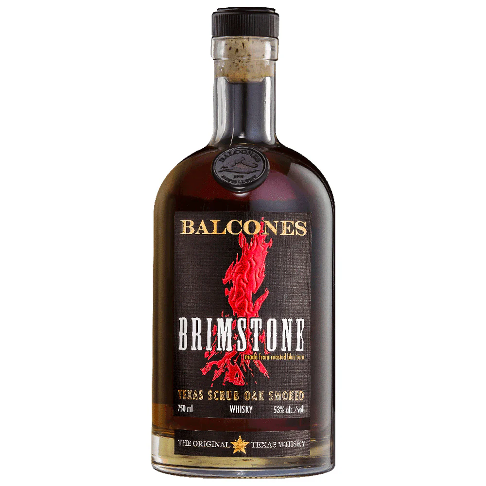 Balcones Brimstone Texas Scrub Oak Smoked Whisky 750ml