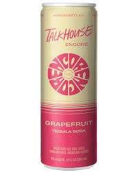 Talkhouse Encore Grapefruit Tequila Soda 4X355ml