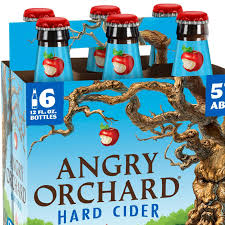 Angry Orchard Crisp Apple Hard Cider 355ml 6 Pack