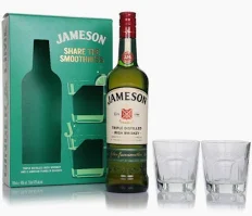 Jameson Irish Whiskey Gift Set 750ml