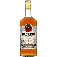 Bacardí Añejo Cuatro 4 Year Old Rum 750ml