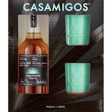 Casamigos Añejo Tequila Gift Set 750ml