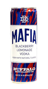 Buffalo Distilling Mafia Blackberry Lemonade Vodka 4 (355ml) Cans
