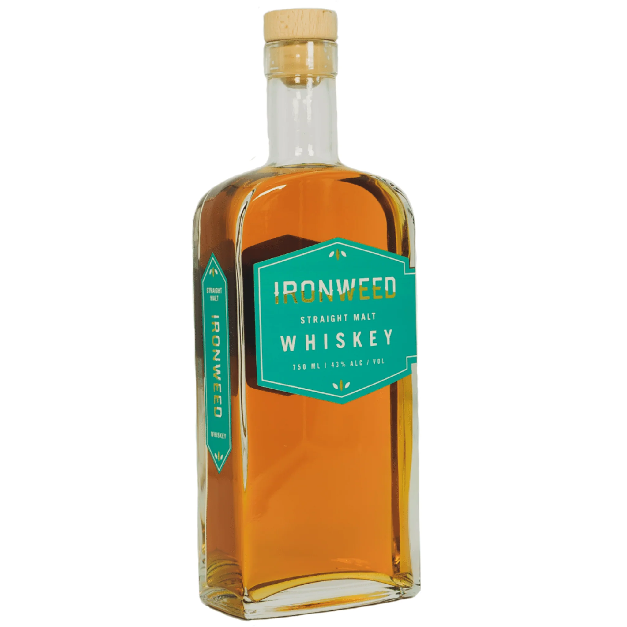 Albany Distilling Ironweed Straight Malt Whiskey 750ml