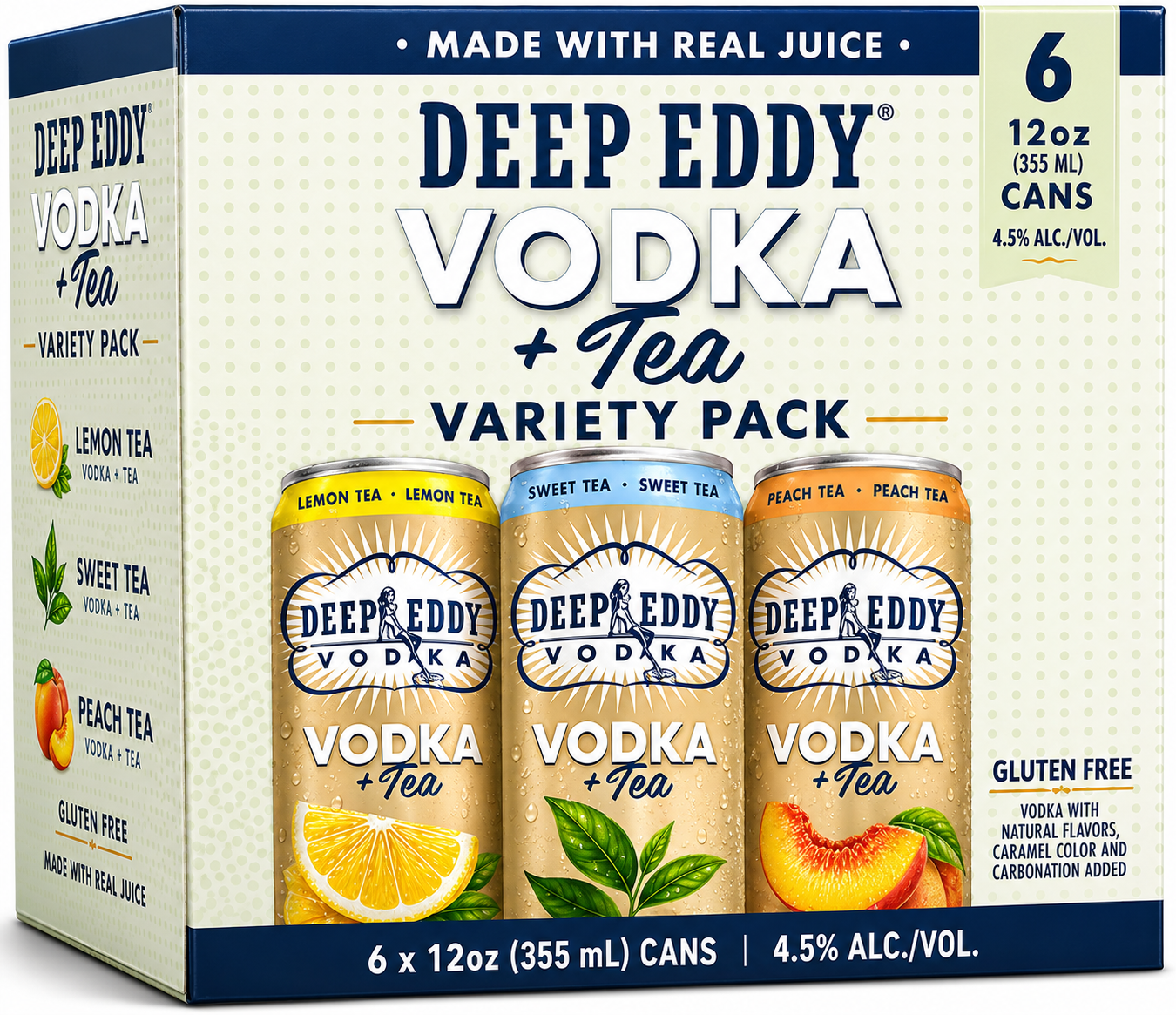Deep Eddy Sweet Tea Vodka 6Pk X 50ml
