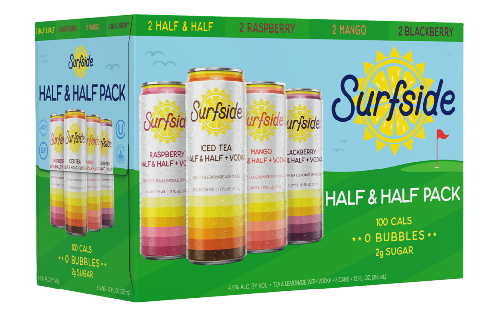 Surfside Half & Half Variety Pack 8 X 12oz Cans